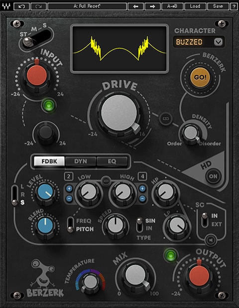 Waves Berzerk  Distortion (Latest Version 16)